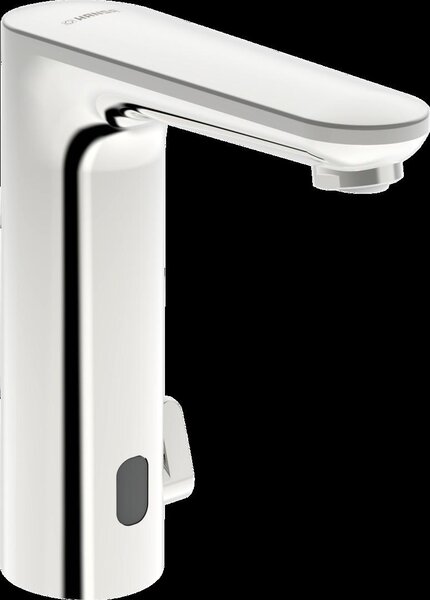 HANSA HANSAELECTRA Robinetterie de lavabo, sans contact, bloc dalimentation, Bluetooth, 93602009, 93602009