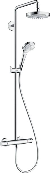 Set sistema doccia hansgrohe Croma Select S 180 con termostato, soffione a pioggia e doccetta, 1 pz