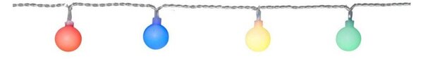 Catena luminosa colorata Partylights , lunghezza 7,35 m Berry - Star Trading