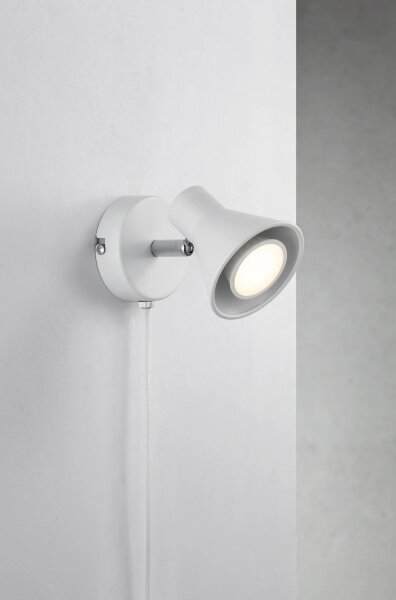 Nordlux - Applique EIK 1x GU10/35W/230V, bianco