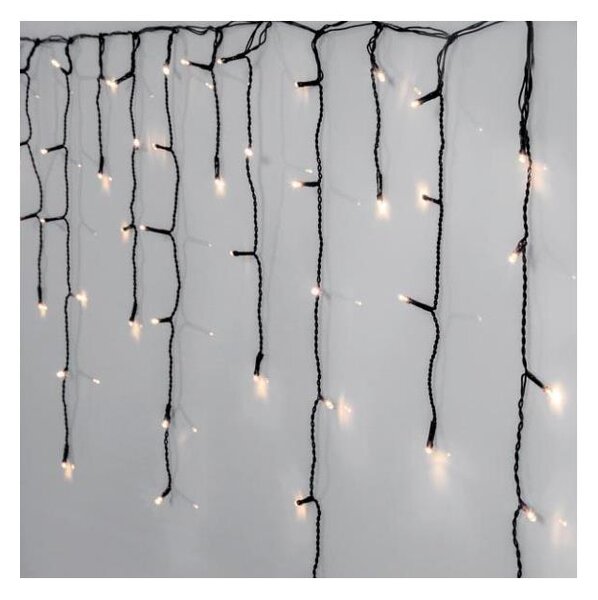 Eglo 410844 - Catena luminosa LED per esterni CRISPY ICE, 960 LED, 23,9 m, IP44, bianco caldo