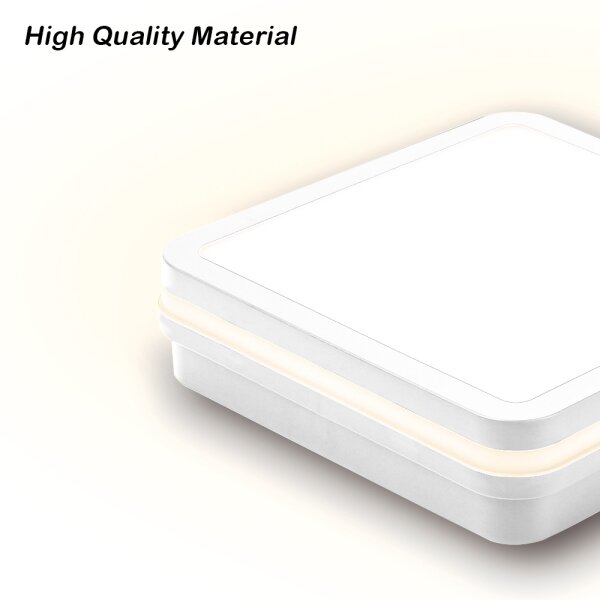 Brilagi - Lampada LED da esterno BENE LED/18W/230V 22x22 cm bianca IP54