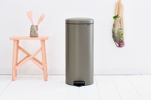 Bidone grigio in acciaio 30 l NewIcon - Brabantia