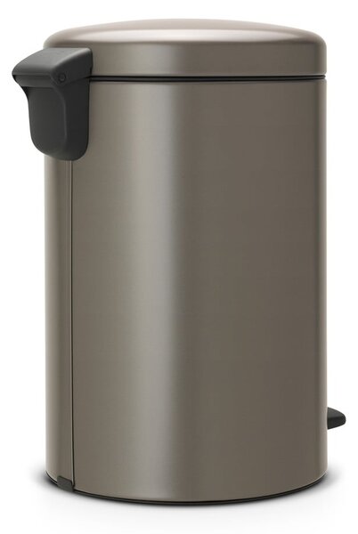 Cestino per la spazzatura grigio in acciaio con pedale 20 l NewIcon – Brabantia
