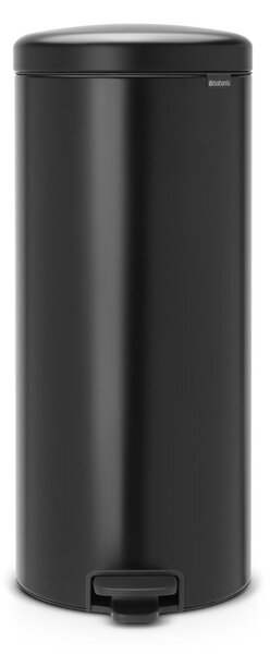 Bidone in acciaio nero opaco 30 l NewIcon - Brabantia