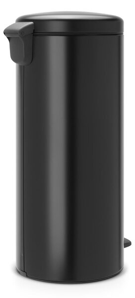 Bidone in acciaio nero opaco 30 l NewIcon - Brabantia