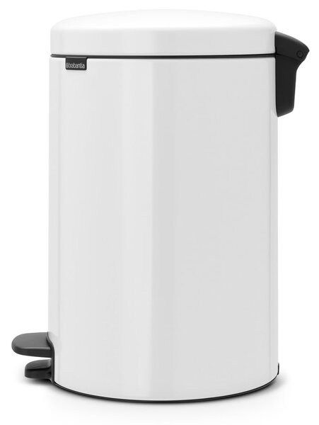 Bidone in acciaio bianco da 20 l NewIcon - Brabantia