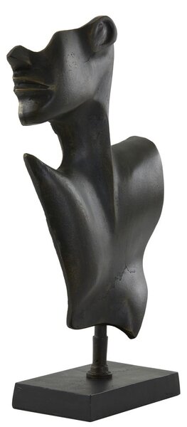 Statuetta in metallo (altezza totale 45 cm) Face – Light & Living