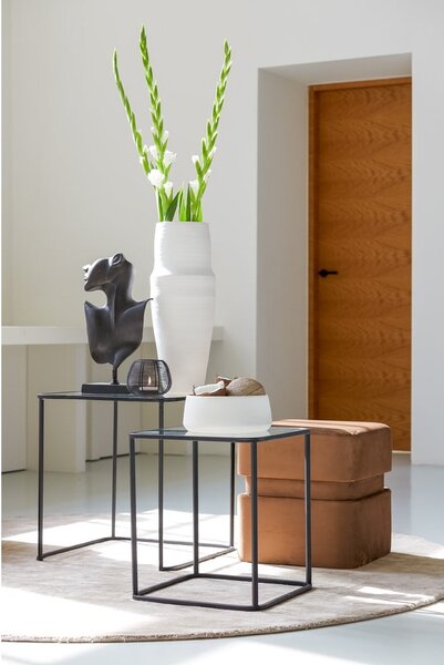 Statuetta in metallo (altezza totale 45 cm) Face – Light & Living