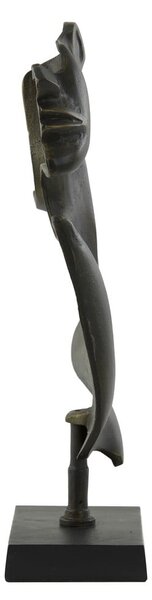 Statuetta in metallo (altezza totale 45 cm) Face – Light & Living
