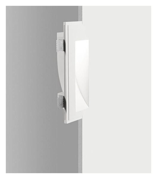 843 ISYLUCE INCASSO A SCOMPARSA GESSO SEGNAPASSO VERNICIABILE PORTALAMPADE GU10