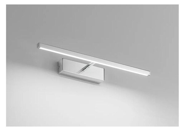 934 APPLIQUE SPECCHIO QUADRO LED 8W CROMO LUCIDO 45 CM ISYLUCE