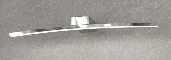 CURVED LAMPADA DA SPECCHIO 50 CM BIANCA O CROMO LED 6W LUCE 3000K O 4000K MODERNA DI TOP LIGHT