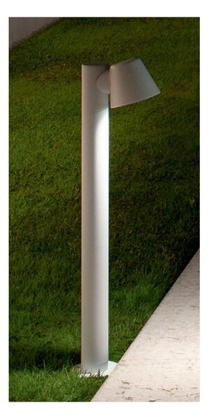 MALTA PALO DA ESTERNO H70 IP44 IN METALLO BIANCO O ANTRACITE DESIGN MODERNO ATTACCO GU10