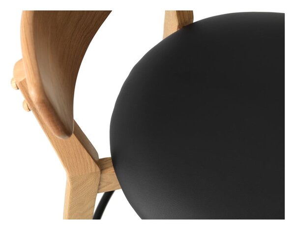 Sedia da bar in legno di quercia Pero - Unique Furniture
