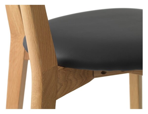 Sedia da bar in legno di quercia Pero - Unique Furniture