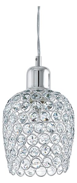 Eglo 94896 - Lampadario di cristallo BONARES 1 1xE27/60W/230V