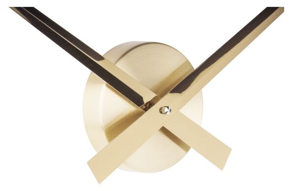 Orologio Present Time Little Big Time in alluminio oro - Karlsson