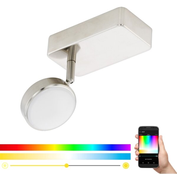 Eglo 97714 - LED RGB Faretto dimmerabile CORROPOLI-C LED/5W/230V