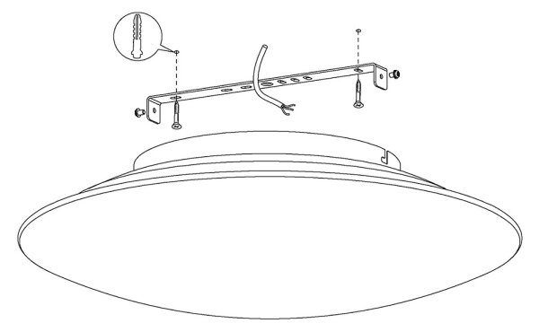 Eglo 97811 - Plafoniera da soffitto dimmerabile LED RGB FRATTINA-C LED/27W/230V