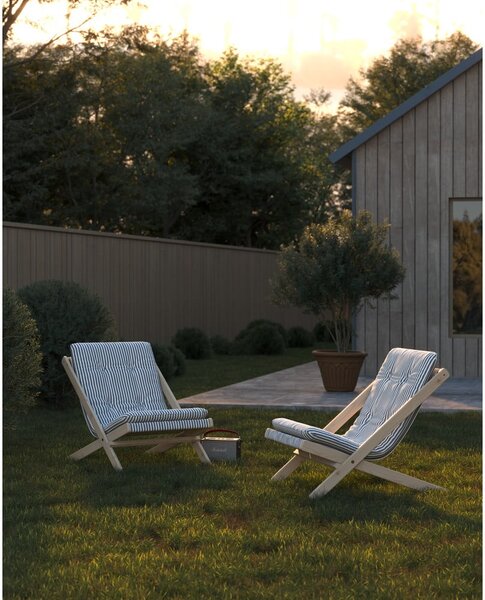 Sedia pieghevole Raw/Wheat Beige Boogie - Karup Design