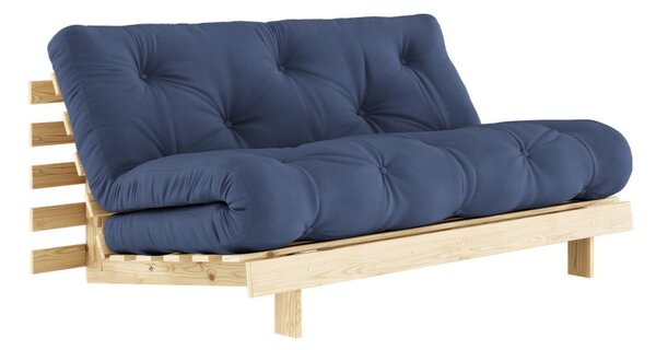 Divano blu scuro allungabile 160 cm Roots – Karup Design