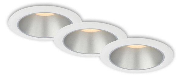 Briloner 7041-036 - SET 3x Lampada LED da incasso per bagni LED/4,9W/230V bianco