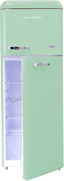 PYRAMIDEA Frigorifero Doppia Porta Capacit 240 Litri Classe Energetica E Raffreddamento Statico colore Verde Chiaro - MAMBO249G Mambo