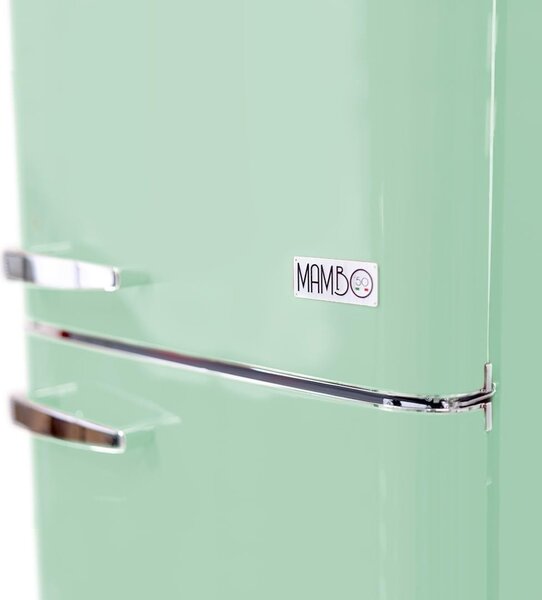 PYRAMIDEA Frigorifero Doppia Porta Capacit 240 Litri Classe Energetica E Raffreddamento Statico colore Verde Chiaro - MAMBO249G Mambo