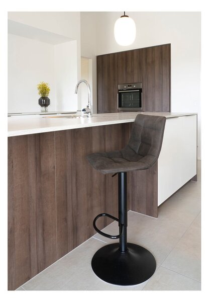 Set di sbagelli da bar grigio scuro in imbottito con altezza regolabile 2 pz (altezza della seduta 63 cm) Middelfart – House Nordic