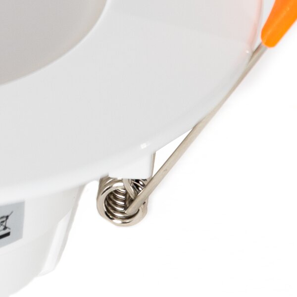Set di 6 faretti da incasso bianchi con LED dimmerabile Dim to Warm 7W IP65 - Blanca