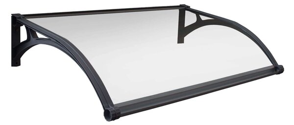 LEDDY - pensilina porta ingresso in policarbonato fotovoltaica con led