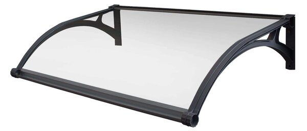 LEDDY - pensilina porta ingresso in policarbonato fotovoltaica con led