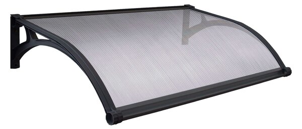 LEDDY - pensilina porta ingresso in policarbonato alveolare fotovoltaica con led
