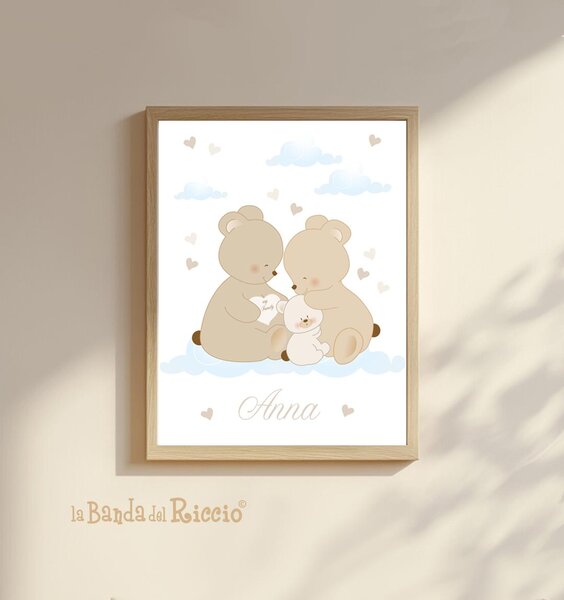 Quadro cameretta Family cm 30x40