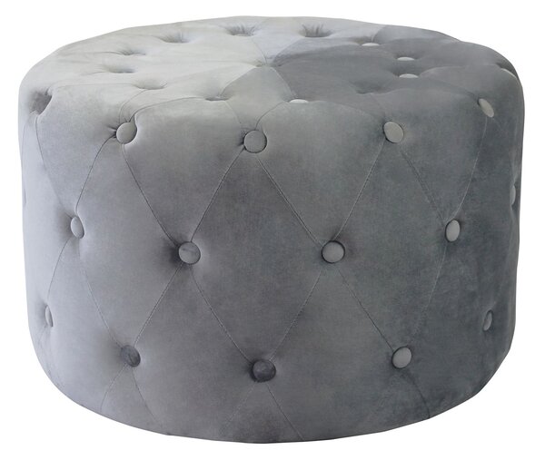 AURA - pouf rotondo in velluto