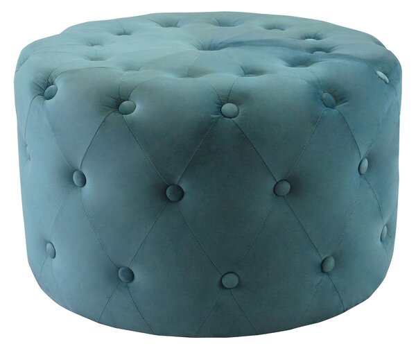 AURA - pouf rotondo in velluto