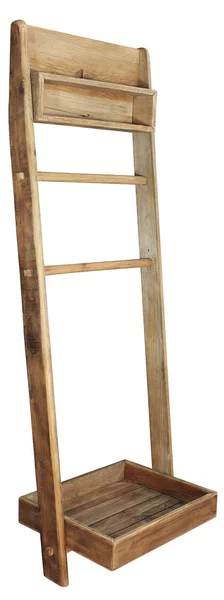 LUKE - scaffale da bagno in pino riciclato