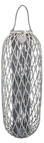 GENEVIEVE - lanterna in vimini tondo 22 x 115 cm