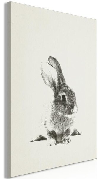 Quadro Fluffy Bunny (1 Part) Vertical