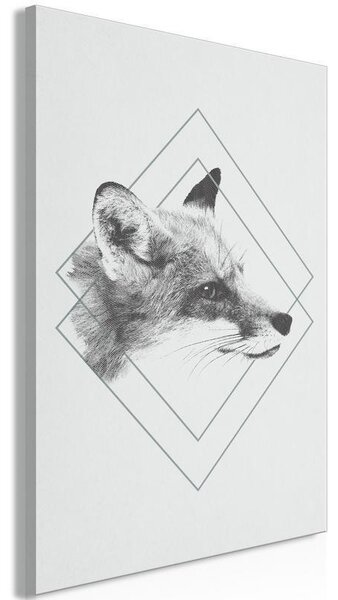 Quadro Clever Fox (1 Part) Vertical