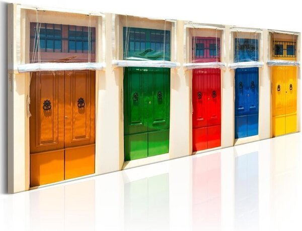 Quadro Colourful Doors