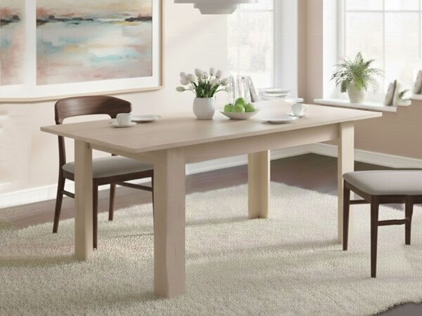 Tavolo allungabile 6-8 posti 140/190x90cm rovere - Dencio