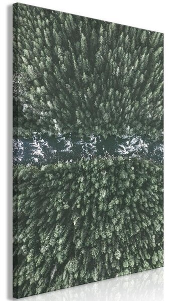 Quadro Forest River (1 Part) Vertical