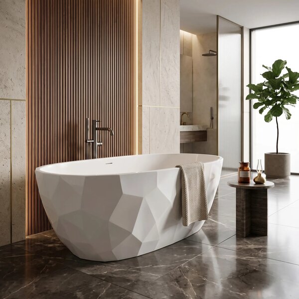 Vasca bagno da terra Rea Celia 170