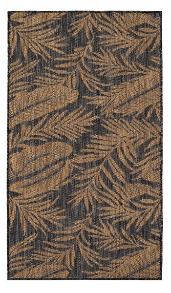 Tappeto da interno/esterno nero/marrone 80x150 cm Mira 1451 – Ayyildiz Carpets