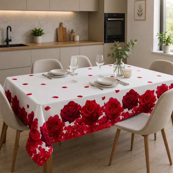 Tovaglia 12 Persone Rose Botticelli Home