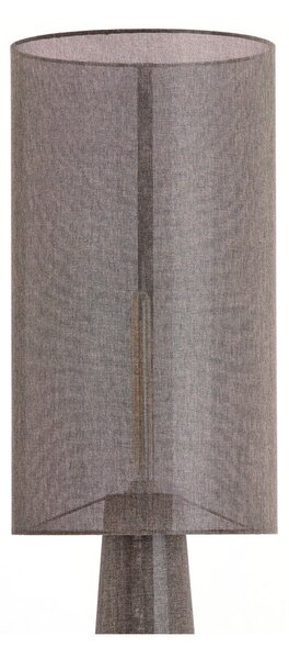 Lampada da terra marrone con paralume in tessuto (altezza totale 180 cm) Micky – Light & Living