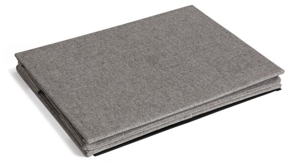 Scatola con coperchio grigia in tessuto 36x46x25 cm Soft Storage Large – Bigso