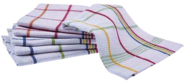 Strofinacci cucina 6 pezzi in cotone Botticelli Home Super Waffle